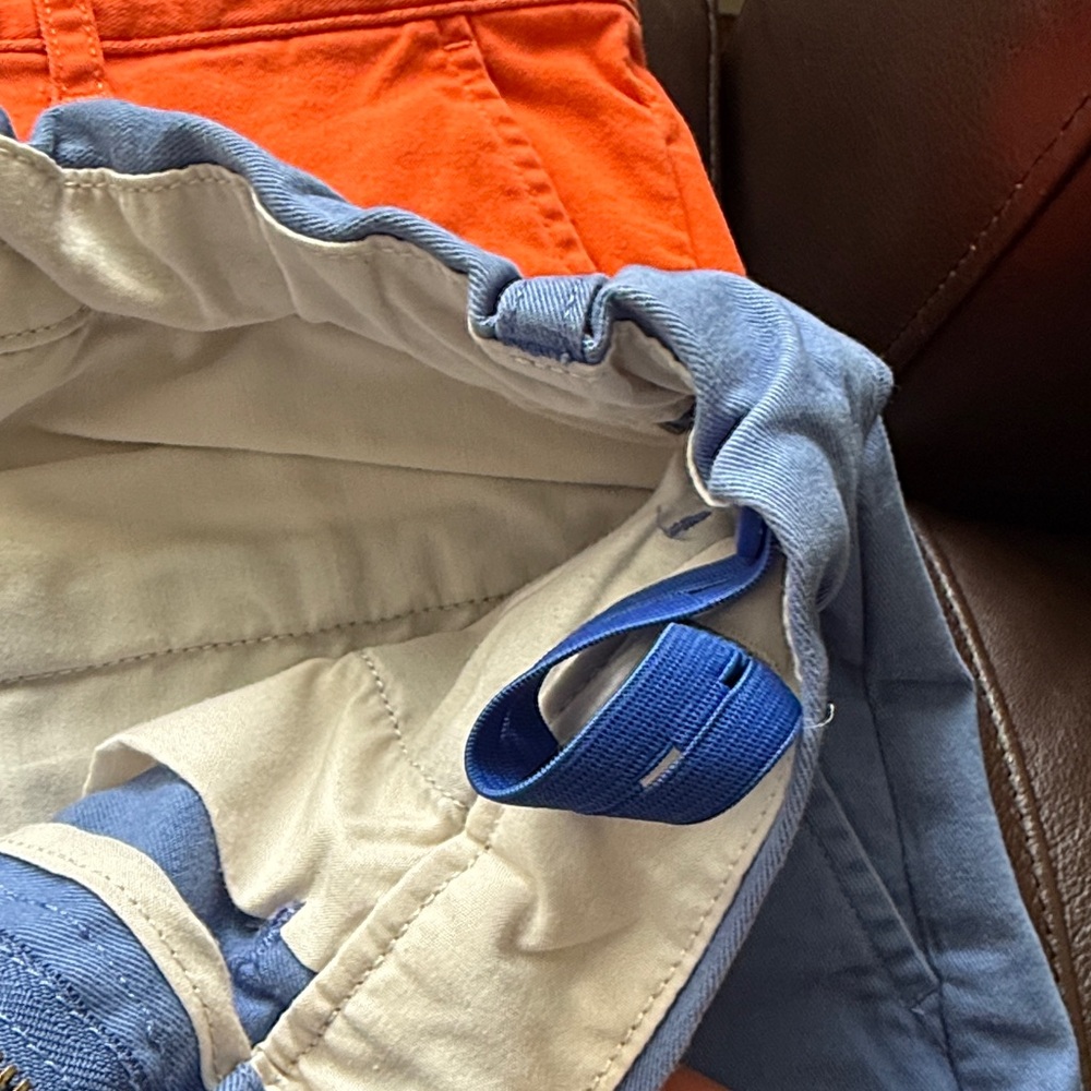 Set of 4 - Crewcuts Boys Chino Cotton Flat Front Shorts - Size 16 - Picture 3 of 3